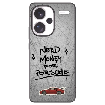 Picasee silikónový čierny obal pre Xiaomi Redmi Note 13 Pro+ 5G - Grey Drift