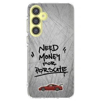 Picasee silikónový prehľadný obal pre Samsung Galaxy A35 5G A356B - Grey Drift