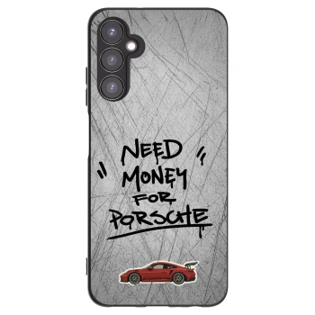 Picasee silikónový čierny obal pre Samsung Galaxy A05s A057G - Grey Drift