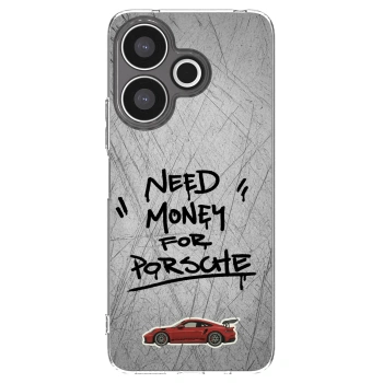 Picasee silikónový prehľadný obal pre Xiaomi Redmi 13 4G - Grey Drift
