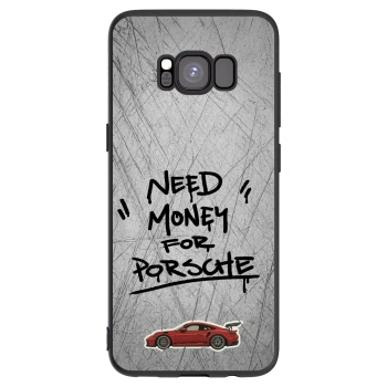 Picasee silikónový čierny obal pre Samsung Galaxy S8 G950F - Grey Drift
