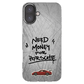 Picasee silikónový prehľadný obal pre Apple iPhone 16 Plus - Grey Drift