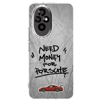 Picasee silikónový prehľadný obal pre Honor 200 Pro 5G - Grey Drift