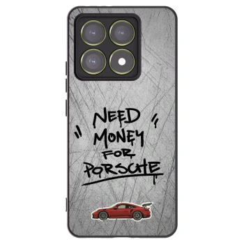 Picasee silikónový čierny obal pre Xiaomi 14T - Grey Drift