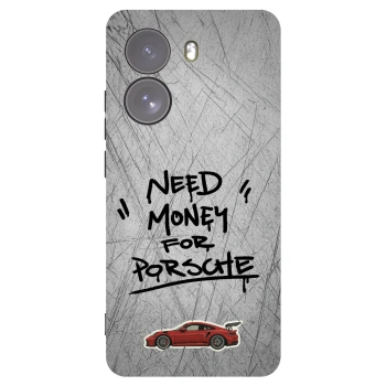 Picasee silikónový čierny obal pre Xiaomi Poco X7 - Grey Drift