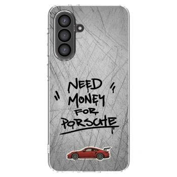 Picasee silikónový prehľadný obal pre Samsung Galaxy A56 5G A566B - Grey Drift