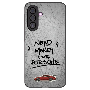 Picasee silikónový čierny obal pre Samsung Galaxy A36 5G - Grey Drift