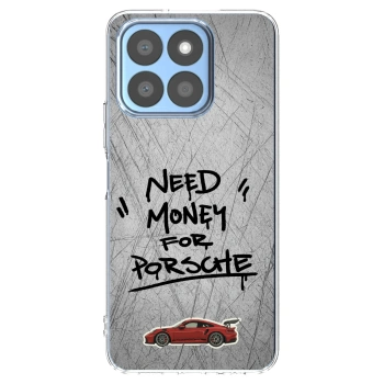 Picasee silikónový prehľadný obal pre Honor X8c - Grey Drift