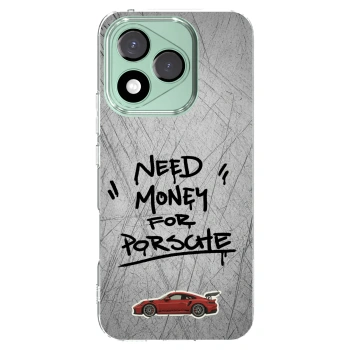 Picasee silikónový prehľadný obal pre Honor 400 Lite 5G - Grey Drift