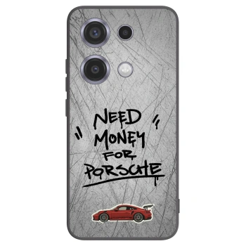 Picasee silikónový čierny obal pre Xiaomi Redmi Note 14S - Grey Drift