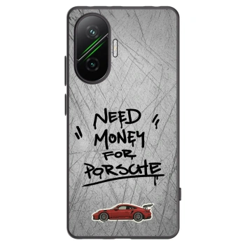 Picasee silikónový čierny obal pre Xiaomi Poco F7 5G - Grey Drift