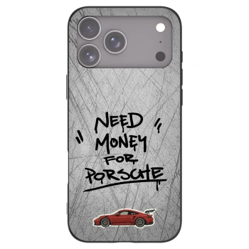 Picasee silikónový čierny obal pre Apple iPhone 17 Pro Max - Grey Drift