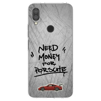 Picasee silikónový prehľadný obal pre Xiaomi Redmi 7 - Grey Drift
