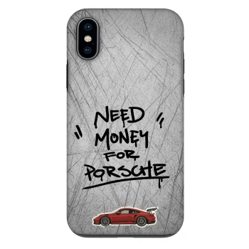 Obal pre Apple iPhone X/XS - Grey Drift