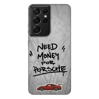 Picasee Fashion Case pre Samsung Galaxy S21 Ultra 5G G998B - Grey Drift