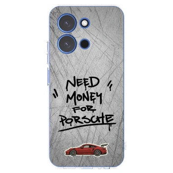 Picasee silikónový prehľadný obal pre Xiaomi Redmi 15C 4G - Grey Drift