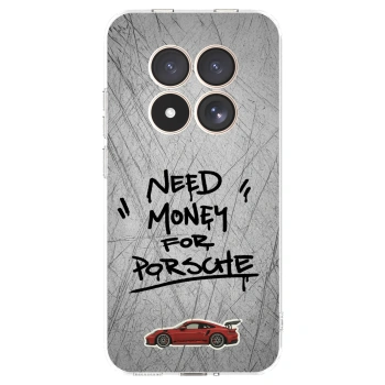 Picasee silikónový prehľadný obal pre Xiaomi Redmi Note 15 Pro 4G - Grey Drift
