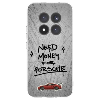Picasee silikónový prehľadný obal pre Xiaomi Redmi Note 15 Pro+ - Grey Drift