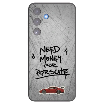 Picasee silikónový čierny obal pre Samsung Galaxy S25 FE 5G - Grey Drift