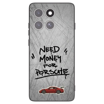 Picasee silikónový čierny obal pre Motorola Edge 60 Fusion - Grey Drift