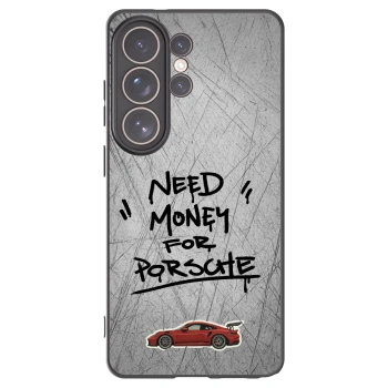 Picasee silikónový čierny obal pre Samsung Galaxy S26 Ultra - Grey Drift