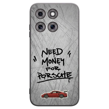 Picasee silikónový čierny obal pre Motorola Moto G77 - Grey Drift