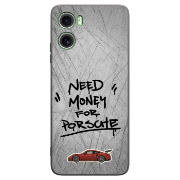 Picasee silikónový čierny obal pre Motorola Moto G06 - Grey Drift