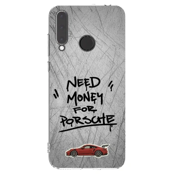 Picasee silikónový prehľadný obal pre Honor 20 Lite - Grey Drift