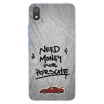 Picasee silikónový prehľadný obal pre Xiaomi Redmi 7A - Grey Drift