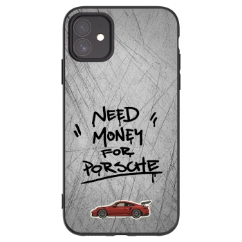 Picasee silikónový čierny obal pre Apple iPhone 11 - Grey Drift