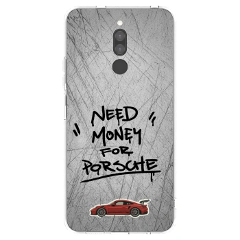 Picasee silikónový prehľadný obal pre Xiaomi Redmi 8 - Grey Drift