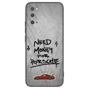 Picasee silikónový čierny obal pre Samsung Galaxy S20 G980F - Grey Drift