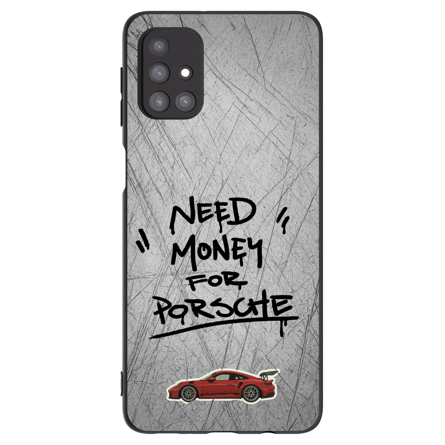 Picasee silikónový čierny obal pre Samsung Galaxy M31s - Grey Drift