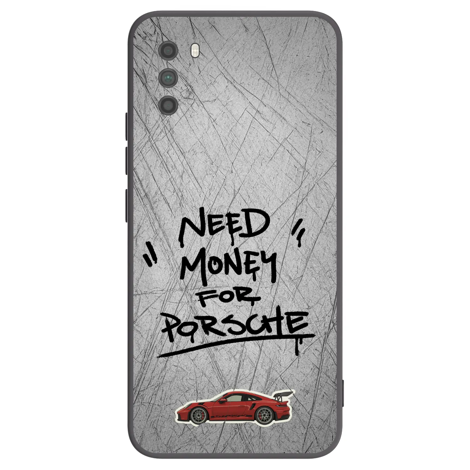 Picasee silikónový čierny obal pre Xiaomi Poco M3 - Grey Drift
