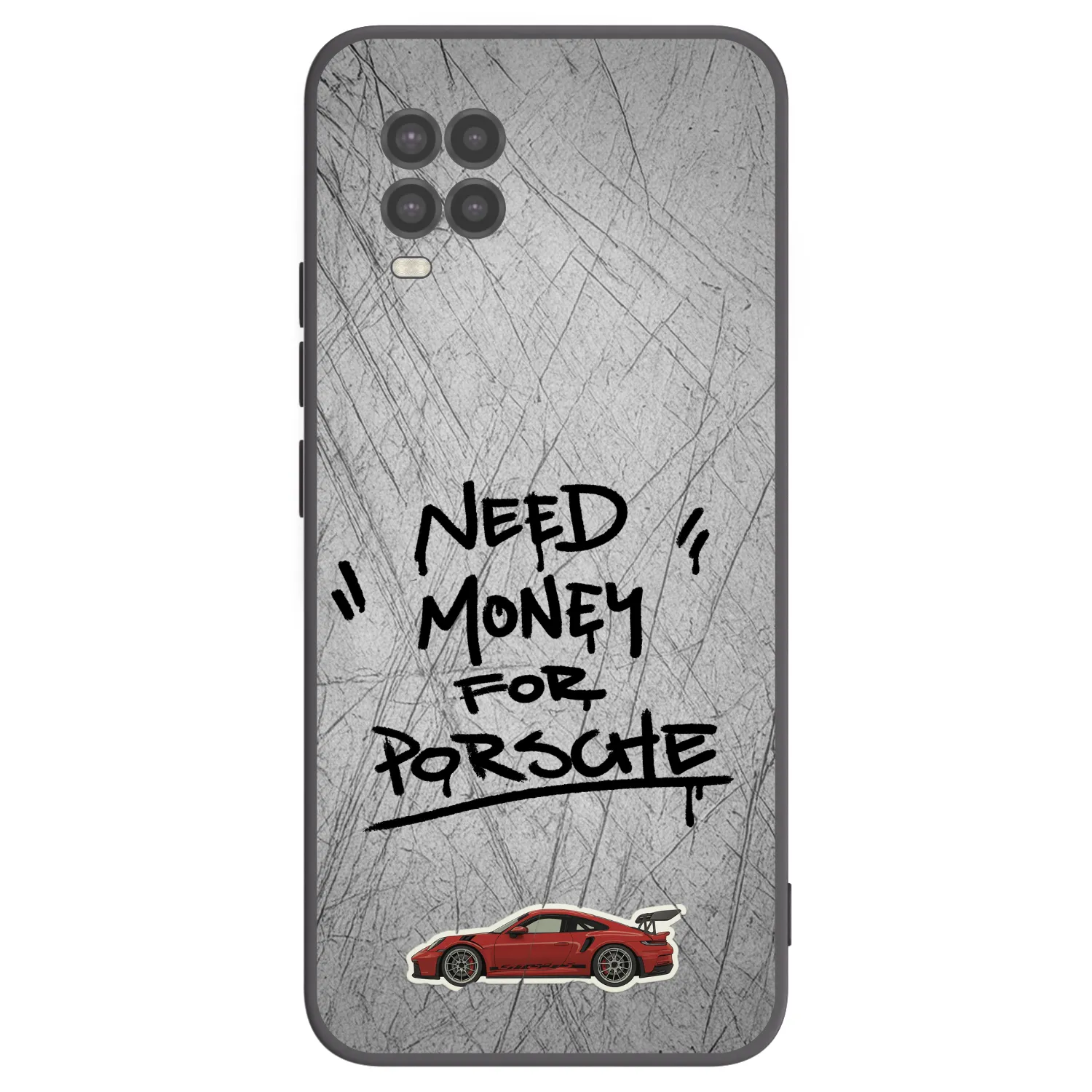 Picasee silikónový čierny obal pre Xiaomi Mi 10 Lite - Grey Drift