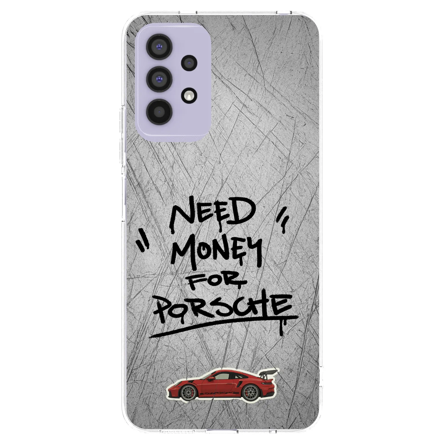 Picasee silikónový prehľadný obal pre Samsung Galaxy A32 4G SM-A325F - Grey Drift