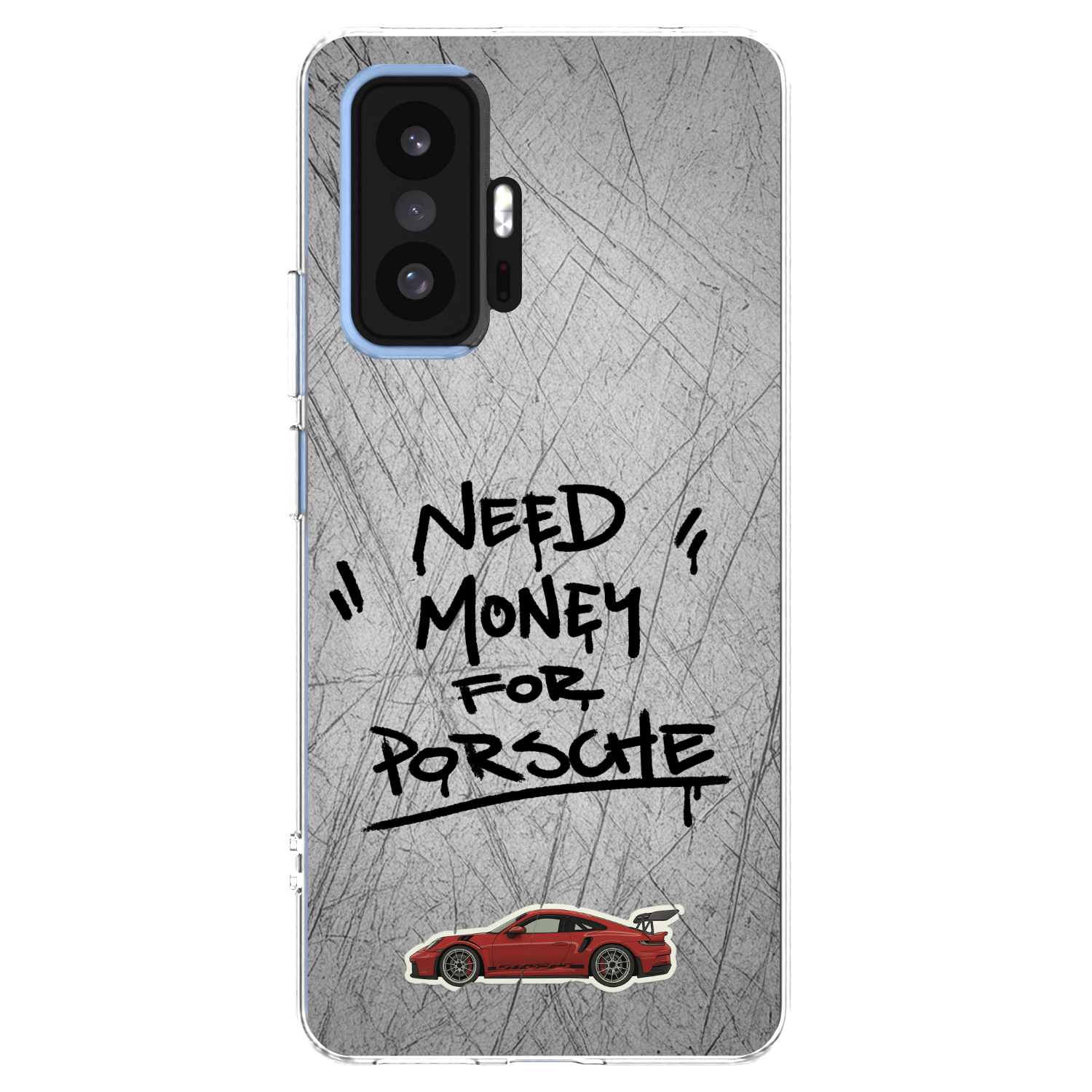 Picasee silikónový prehľadný obal pre Xiaomi 11T - Grey Drift
