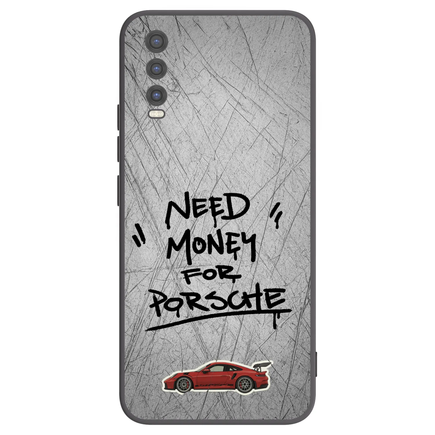 Picasee silikónový čierny obal pre Vivo Y20s - Grey Drift