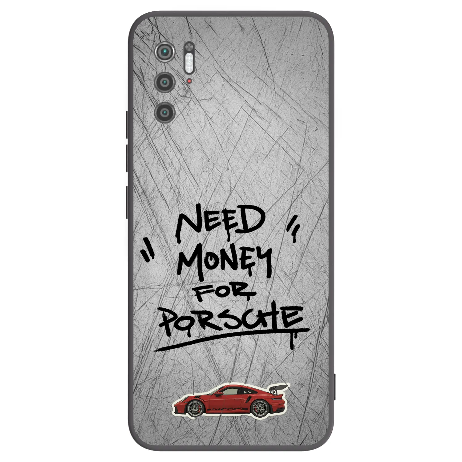 Picasee silikónový čierny obal pre Xiaomi Poco M3 Pro 5G - Grey Drift