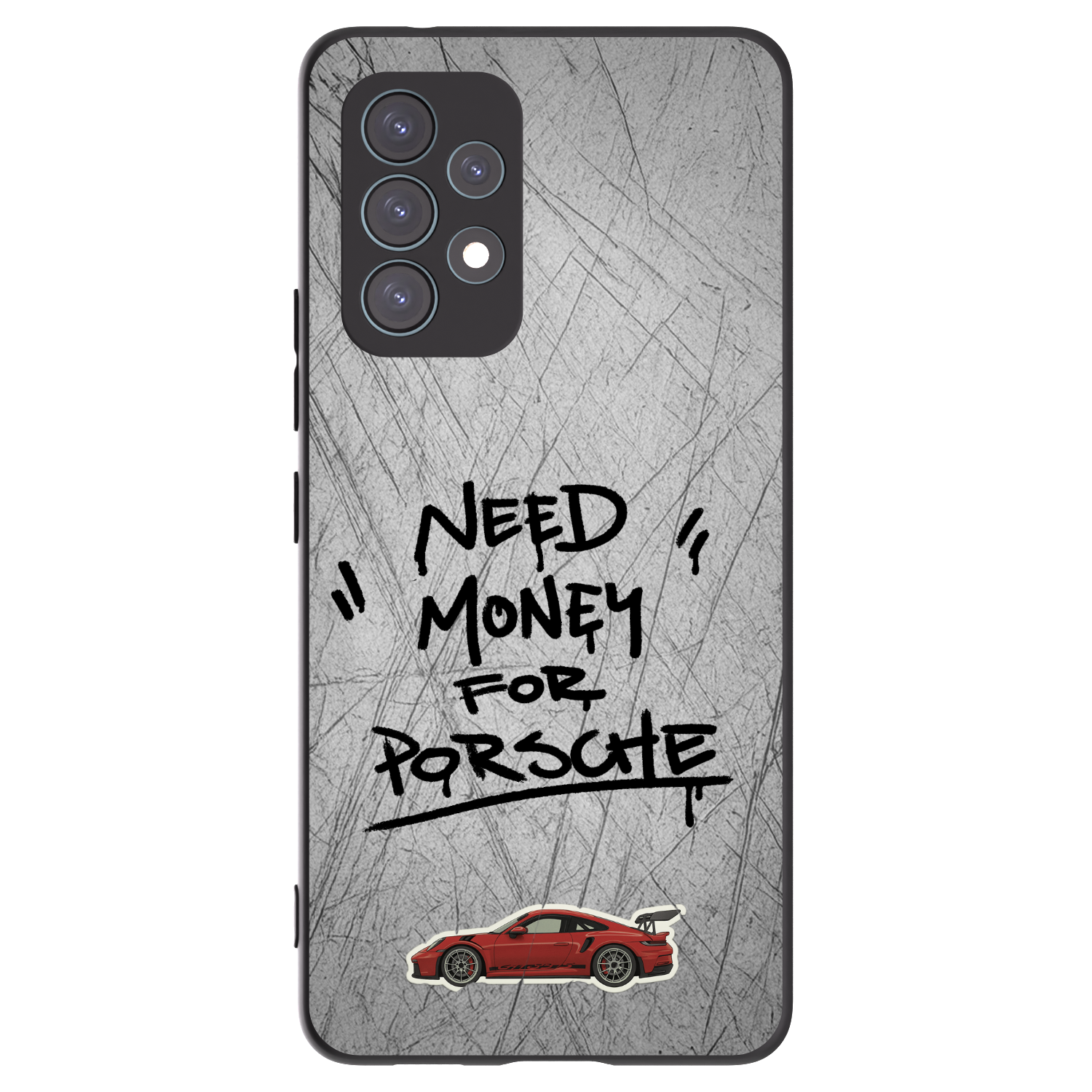 Picasee silikónový čierny obal pre Samsung Galaxy A53 5G A536 - Grey Drift