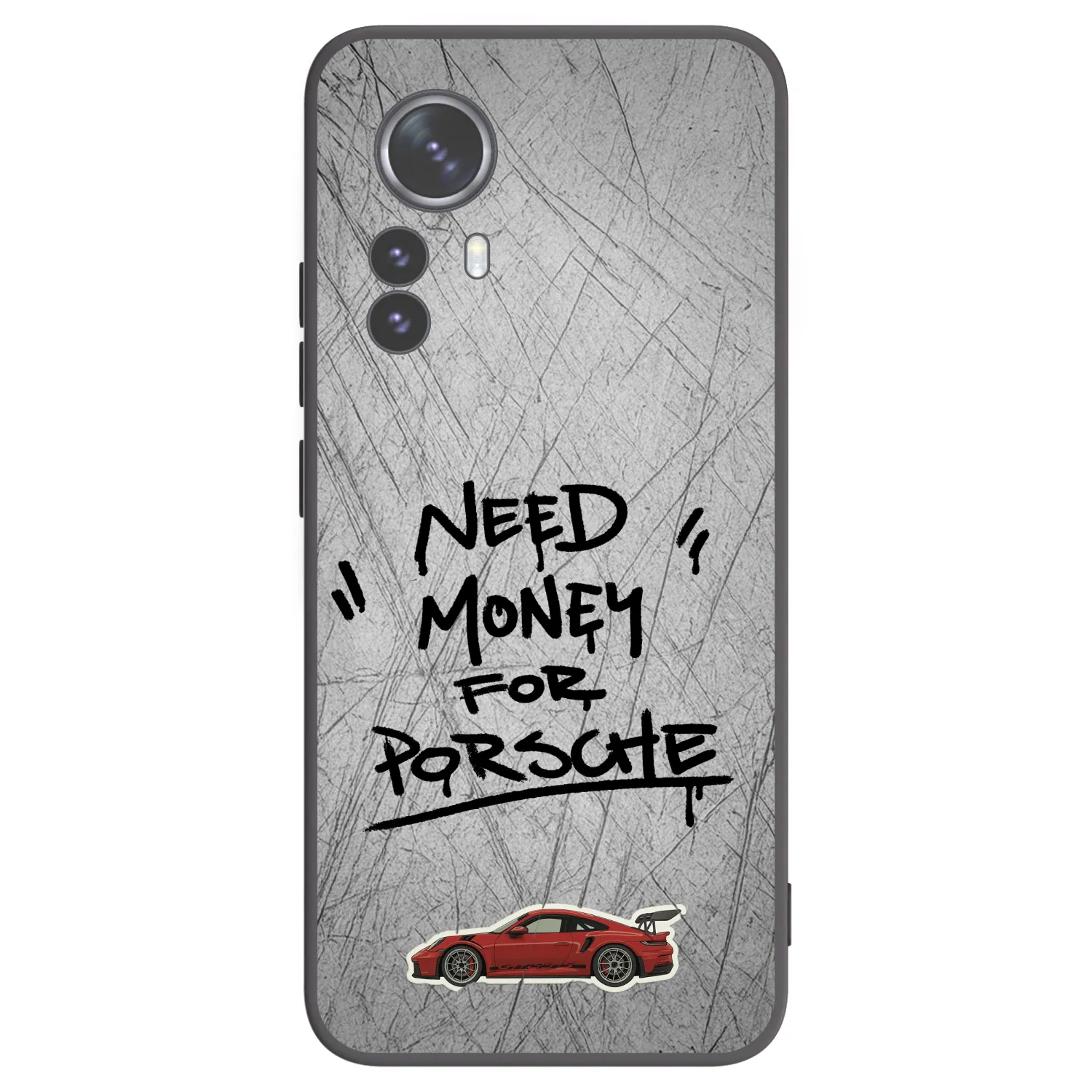 Picasee silikónový čierny obal pre Xiaomi 12 Pro - Grey Drift