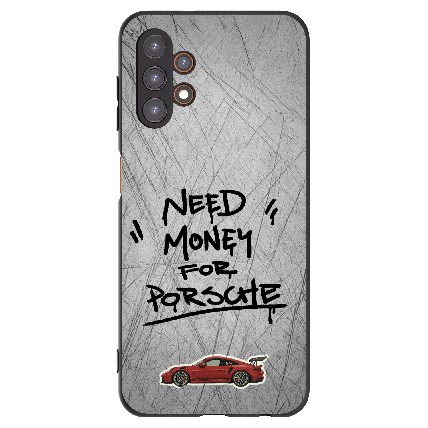 Picasee silikónový čierny obal pre Samsung Galaxy A13 4G A135 - Grey Drift
