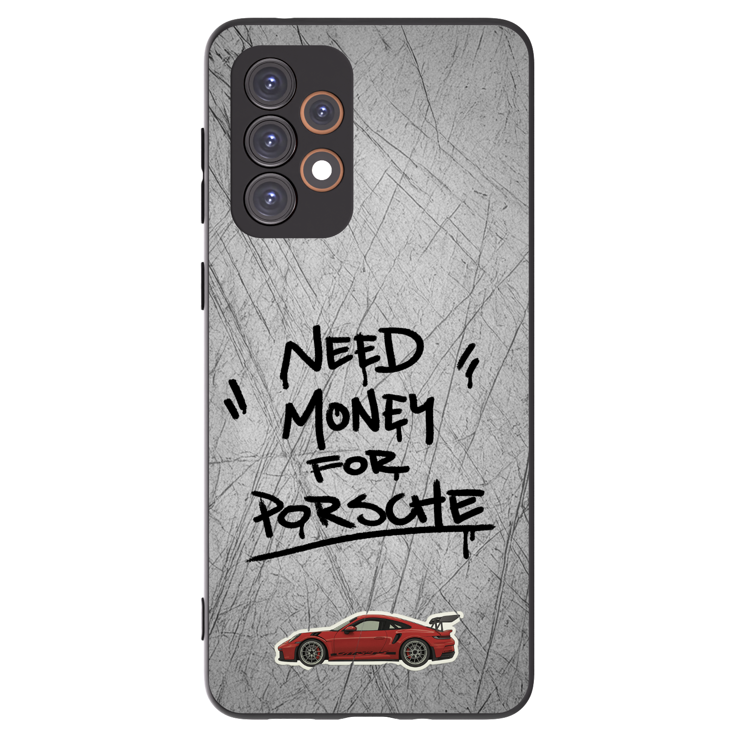 Picasee silikónový čierny obal pre Samsung Galaxy A33 5G A336 - Grey Drift