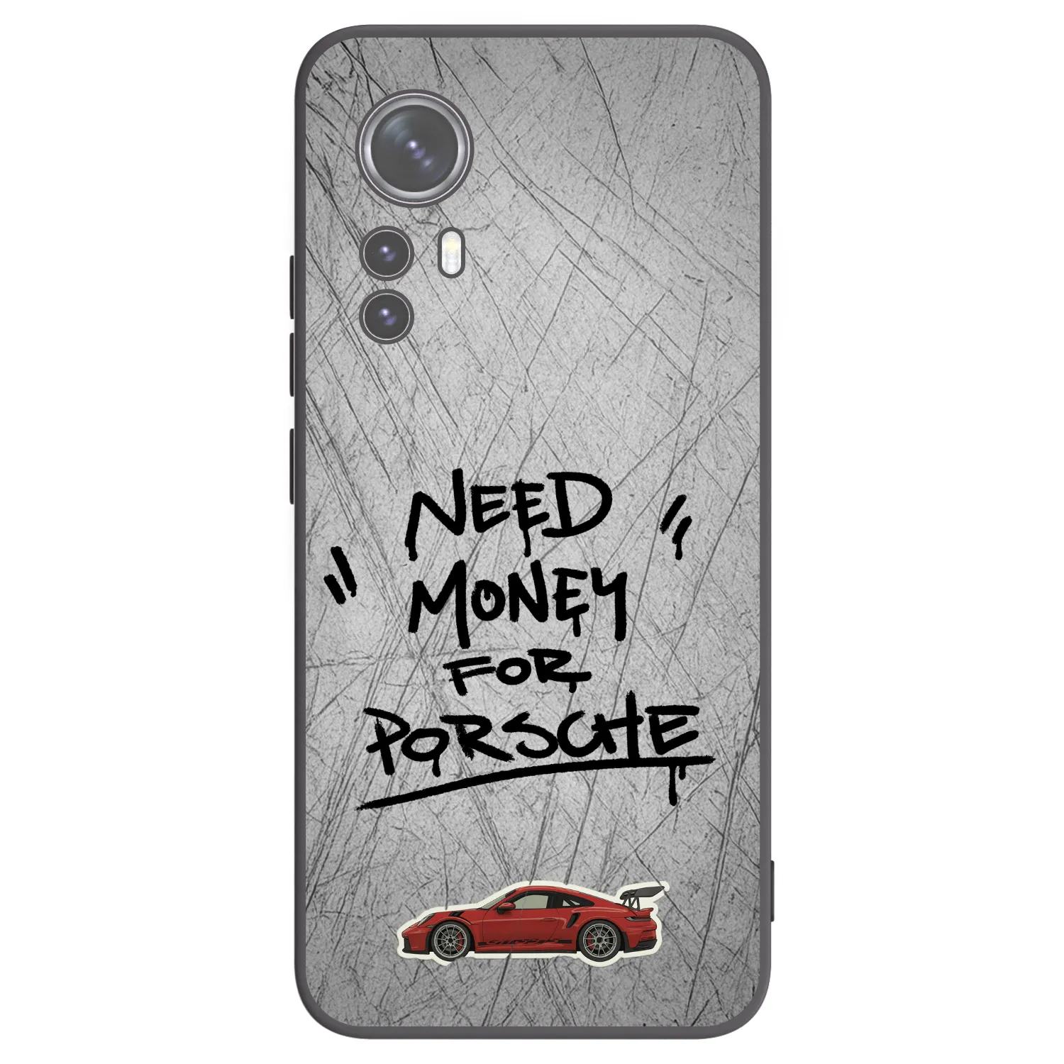 Picasee silikónový čierny obal pre Xiaomi 12X - Grey Drift