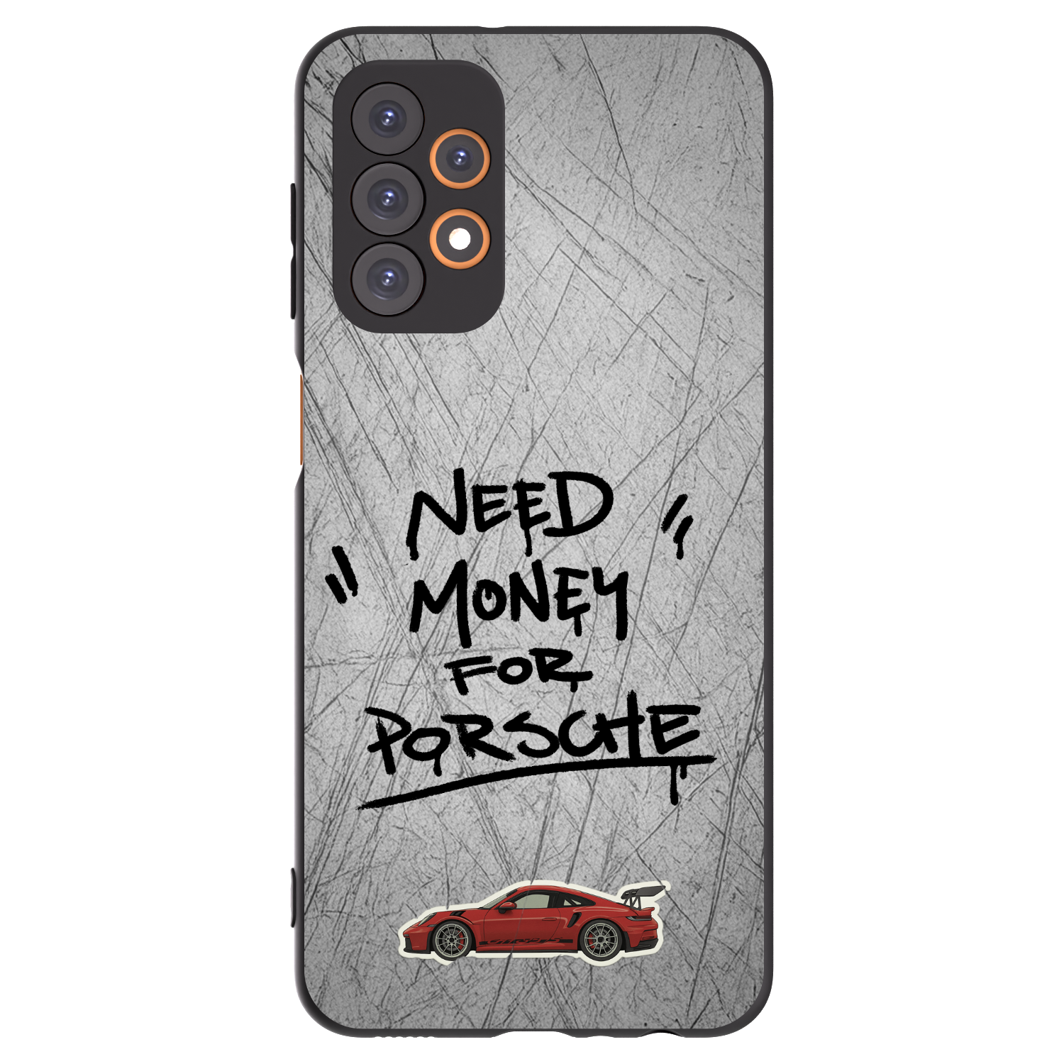 Picasee silikónový čierny obal pre Samsung Galaxy A23 A235F 4G - Grey Drift
