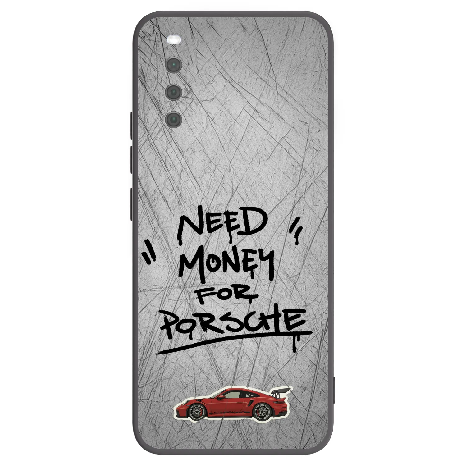 Picasee silikónový čierny obal pre Sony Xperia 10 III - Grey Drift