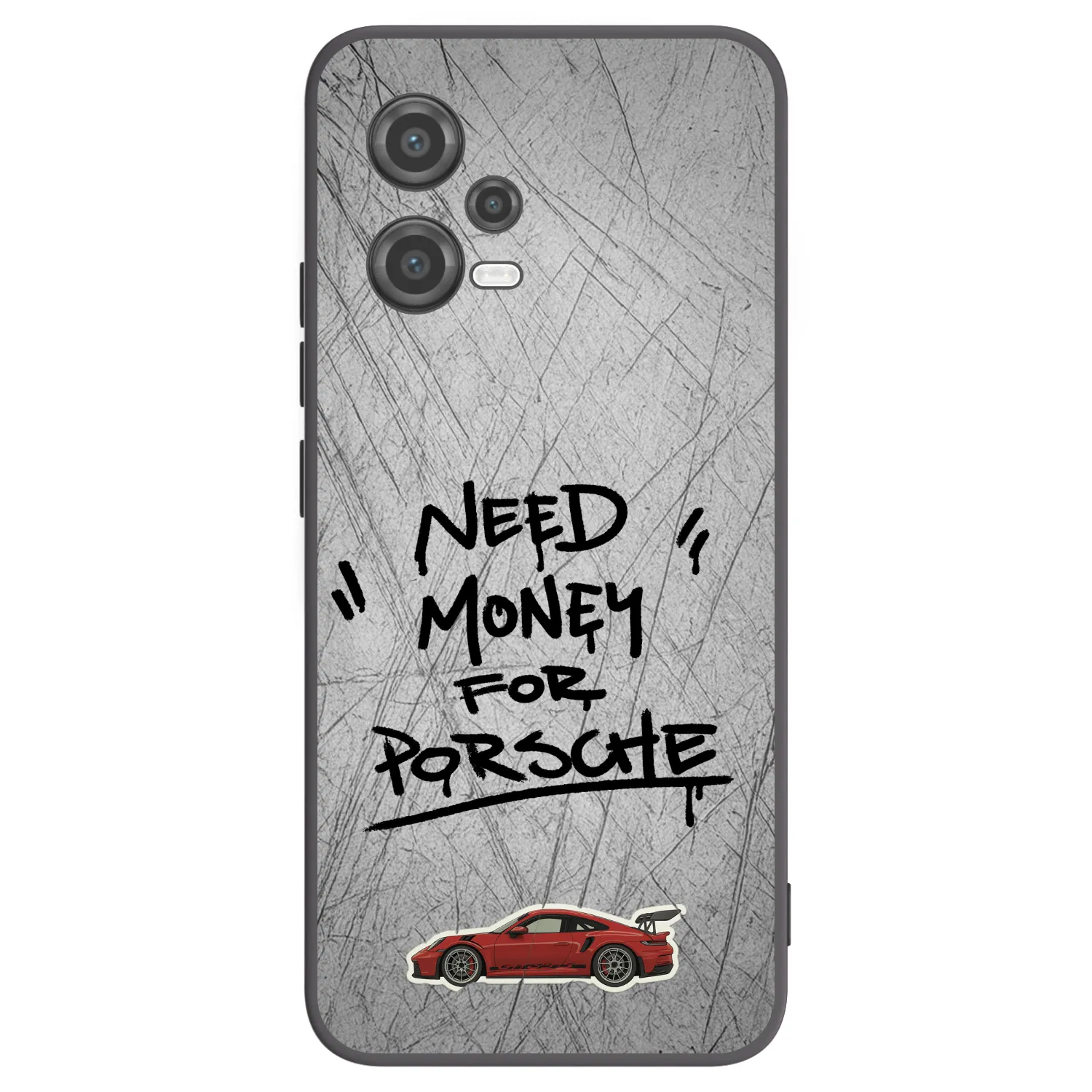 Picasee silikónový čierny obal pre Xiaomi Poco X5 - Grey Drift