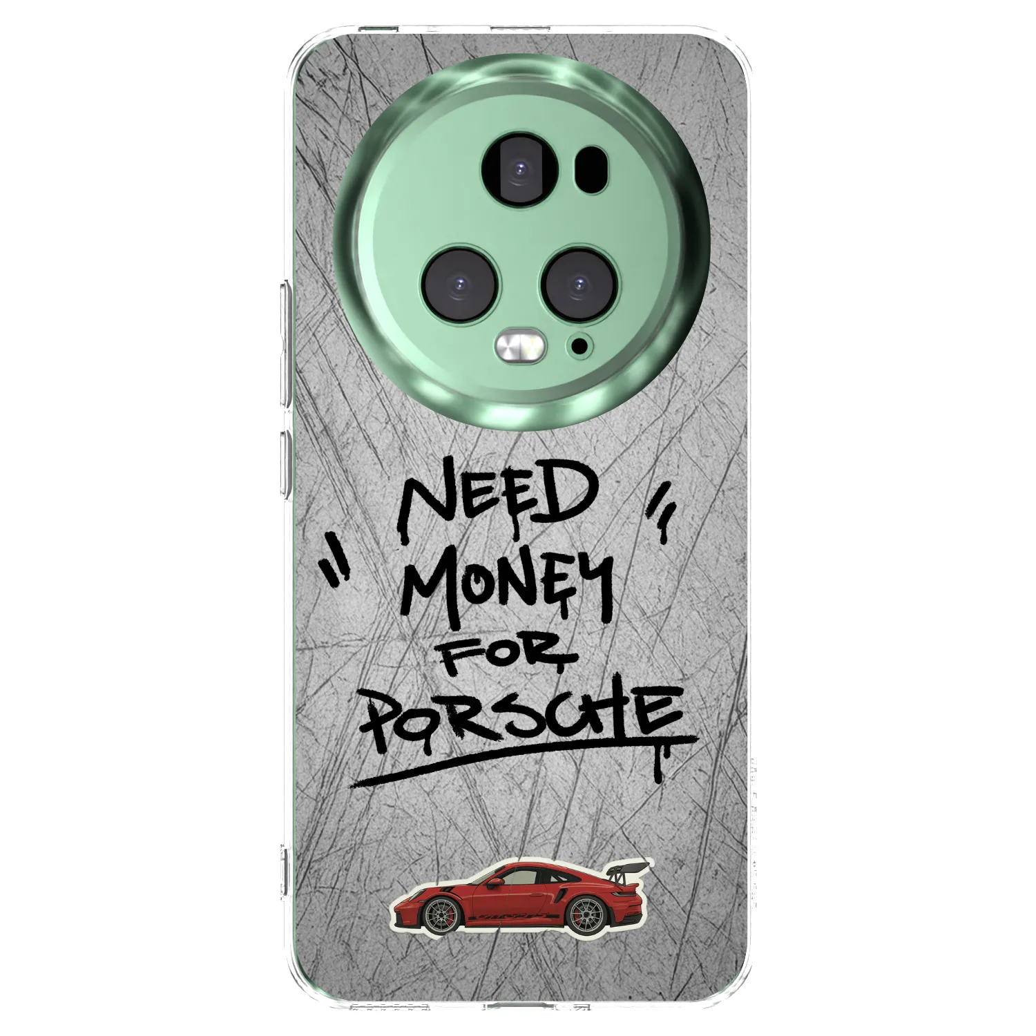 Picasee silikónový prehľadný obal pre Honor Magic5 Pro - Grey Drift