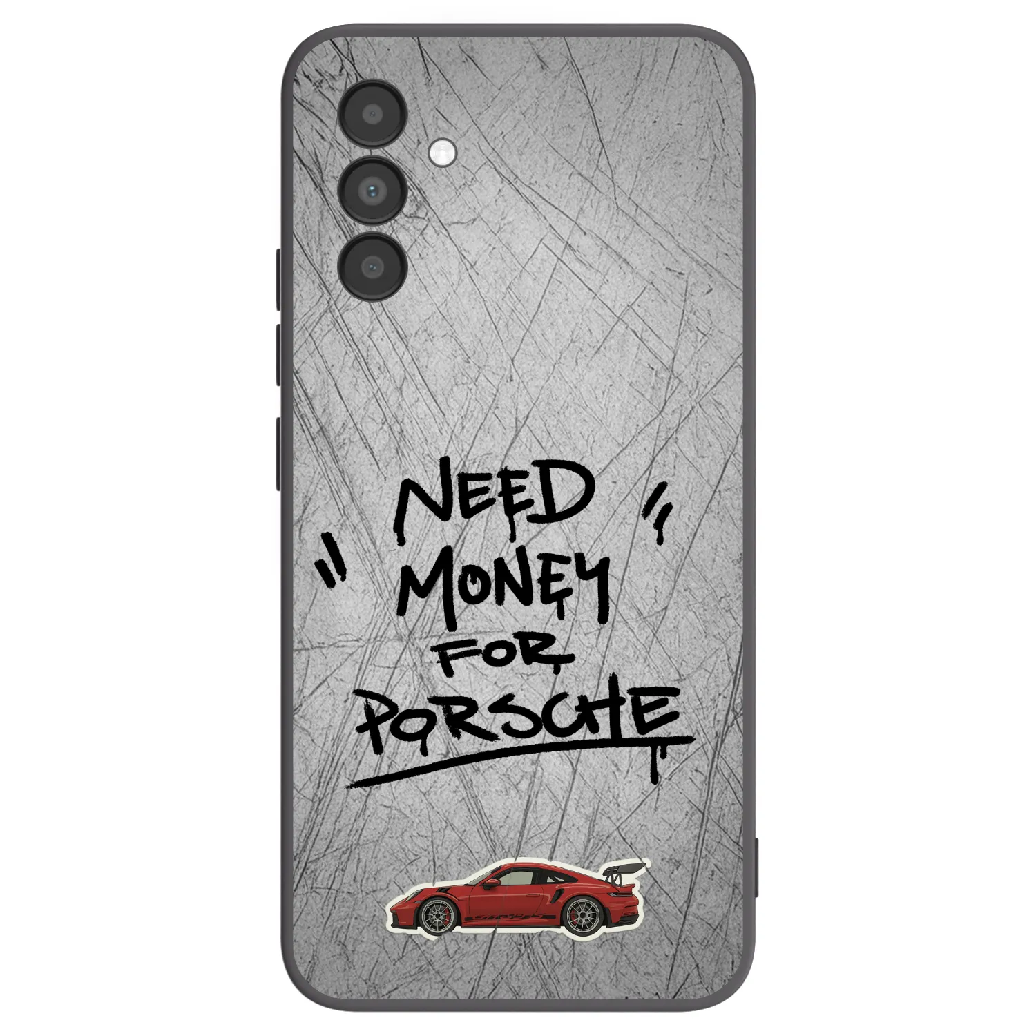 Picasee silikónový čierny obal pre Samsung Galaxy A04s A047F - Grey Drift