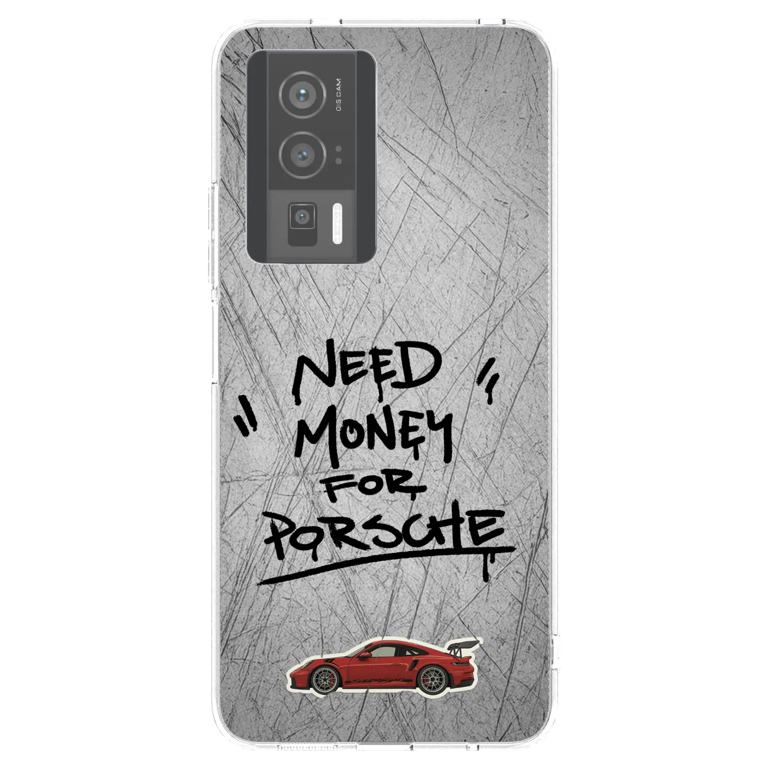 Picasee silikónový prehľadný obal pre Xiaomi Poco F5 Pro 5G - Grey Drift
